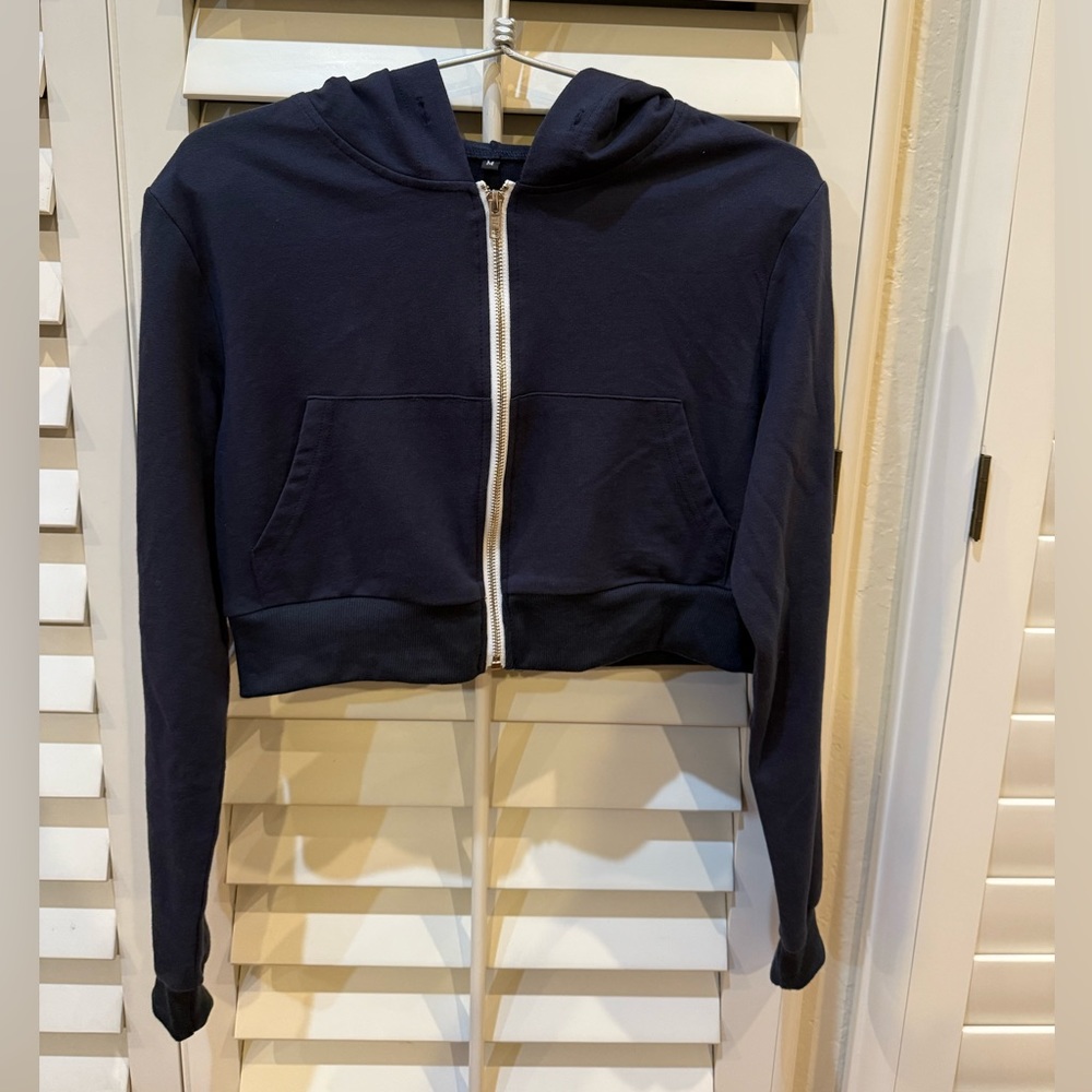 2/$20 Blue Cropped Jacket